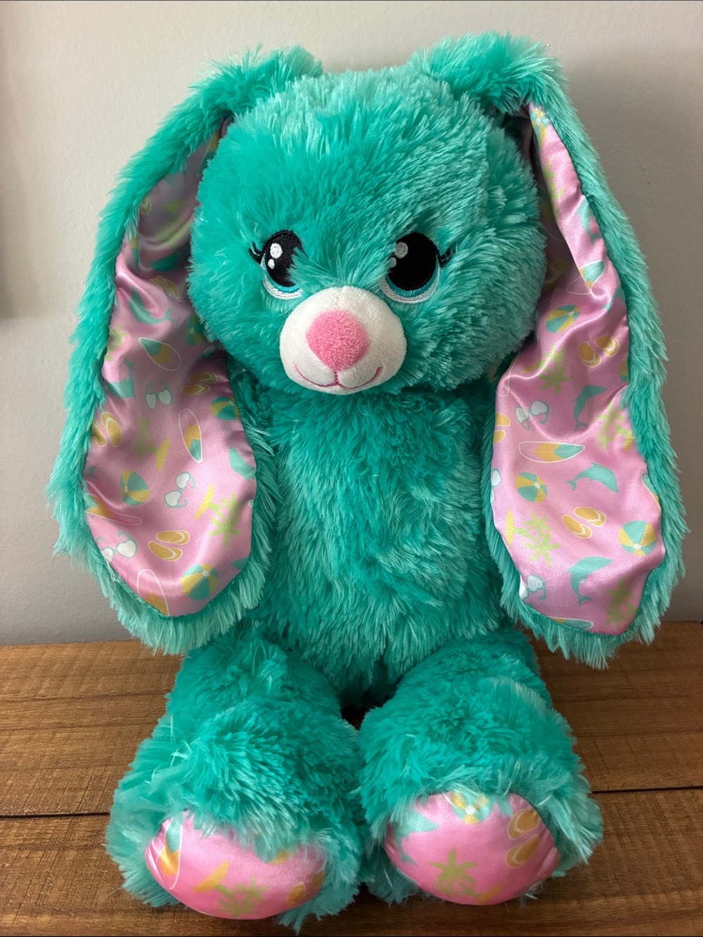 Build-A-Bear Teal Bunny